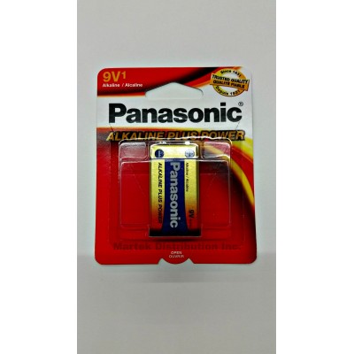 Piles Panasonic 9V Alcaline Plus de Panasonic